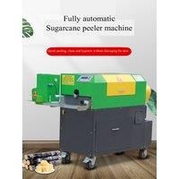 High Efficiency Sugar Can Peeler Machine Automatic Commercial Sugarcane Peeling Machine Stainless Steel Machine