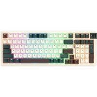 KZZI K98 Wireless Gaming Mechanical Keyboard Tri-Mode 98 Keys RGB backlight Hot-swappable Russian Keyboards for Desktop PC