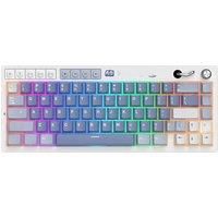 RK ROYAL KLUDGE M65 Battery Display Gamer Keyboard 66 Keys PBT Multi-functional Gasket RGB Tri-mode
