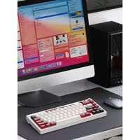 RK ROYAL KLUDGE M65 Battery Display Gamer Keyboard 66 Keys PBT Multi-functional Gasket RGB Tri-mode Wireless Mechanical Keyboard