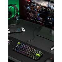 RK ROYAL KLUDGE RK C61 HE Magnetic Keyboard 60% 61 Keys Mini RGB Hot-swappable Switch Gaming Mechanical Keyboards