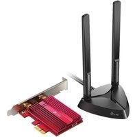 TP-LINK Archer TX3000E AX3000 Wi-Fi 6 Bluetooth 5.0 PCI Express Adapter with Two Antennas, Intel AX200, PCIe Network Interface Card for Desktop, Low-Profile Bracket Included