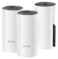 TP-Link Deco E4 Whole Home Mesh Wi-Fi System, Seamless and Speedy (AC1200) for Large Home, Work with Amazon Echo/Alexa, Router and WiFi Booster Replacement, Parent Control, Pack of 3