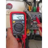 UNI-T UT33B+ Digital Multimeter, Palm Size, 600V, 10A, Clear LCD Display, Battery Test Feature for 1.5V/9V/12V Batteries