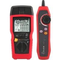 UNI T Network Cable Tester TDR UT685B KIT Cable Tracker Lan Tester RJ45 RJ11 Detector Wiring LCD