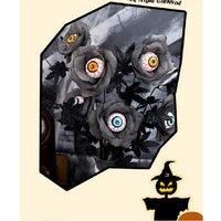 Spooky Pumpkin Cuttings Bouquet Set - Halloween Black Table Decor, 47cm, Realistic Faux Arrangement