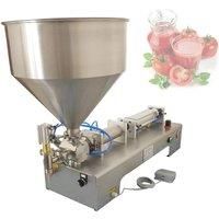 Single-Head Paste Filling Machine Commercial Semi-Automatic Horizontal Pneumatic Filling Machine