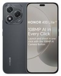 Honor 400 Lite 4G 256GB Smartphone in Velvet Black, Black