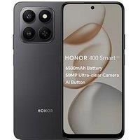 HONOR 400 Smart,5G Unlocked Mobile Phones,6.77-Inch 120Hz Eye Comfort Display,6350mAh Battery,50MP Ultra-clear Camera,Instant AI Button,4GB+128GB,5-star Drop Resistance,Dual SIM, Android 15,Silver