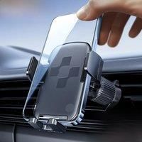 Toocki Car Phone Holder Air Outlet Anti-drop Tail Hook in Car Air Vent Silicone Stand For iPhone 14