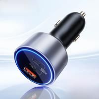 Toocki 200W USB C Car Charger For QC4.0 PD3.0 Super Charging LED Multi-Port Type C Car Phone Charger For Samsung S23 iPhone 15