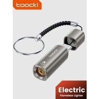 Toocki TG13/14 Type-C Mini Electric Lighter Plug&Play Blow to Light Mobile Cigarette Lighter Flameless Windproof Fast Ignition