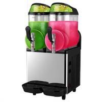 Double-cylinder Snow Melting Machine Commercial Cold Drink Slush Machine Snow Grain Machine