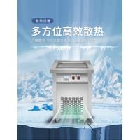 Electric Fried Yogurt Maker Commercial Fried Ice Cream Maker Ice Cream Yogurt Roll Fried Smoothie Fruit Maker 220V