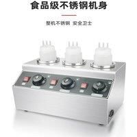 Commercial Chocolate Sauce Heater Electric Stainless Steel Sauce Heating And Filling Machine