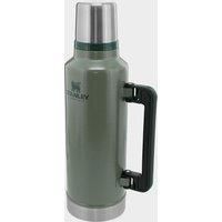 Stanley Classic Legendary Bottle BPA Free Stainless Steel Thermos-Hot for 45 Hours, Hammertone Green, 1.9L