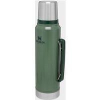 Stanley Classic Legendary Bottle 1L Hammertone Green – BPA Free Stainless Steel Thermos - Keeps Cold or Hot for 24 Hours - Leakproof Lid Doubles as Cup - Dishwasher Safe