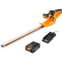 LawnMaster Cordless Hedge Trimmer 24V with Battery | 52cm Blade | Lightweight