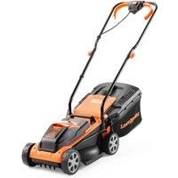 LawnMaster MX 24V 32cm Cordless Lawn Mower with 4.0Ah Battery and Fast Charger. With cut height adjust, rear roller and edging combs. For small lawns up to 150m2. Supplied with spare 32cm blade.