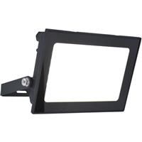 Lutec Halo Slim LED Floodlight IP65 50W 4750lm 4000K in Black Rubber