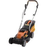 Yard Force 40V 32cm Cordless Lawnmower with Lithium-ion Battery and Quick Charger LM G32