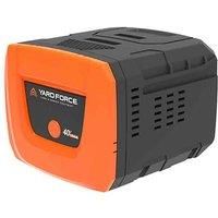 Yard Force 2.5 Ah AL G25 (40 Volt, Replacement Garden, Overload Overheating Protection, Charging Time Approx. 45 min, Tool Battery)