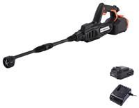 Yard Force 20V 4.0Ah Aquajet Cordless Pressure Cleaner with Lithium-Ion Battery, Charger and Accessories - CR20 Range - LW C04