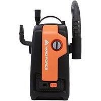 Yard Force EW U11E Electric Pressure Washer, 1600W, 120 Bar, 400L/h Flow Rate, 3m Hose