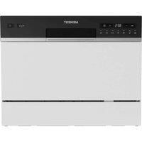 Toshiba DW-06T2(W) Table Top Dishwasher - White - Freestanding