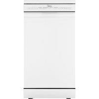 Midea Dishwasher MDWEF1034CW Freestanding White Slimline 45cm 10 Place Settings