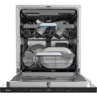 Midea MDWEB1403M(B)-WG-UK Full Size Dishwasher Black C Rated