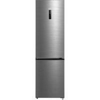 Midea MDRB521MIC46 60cm Free Standing Fridge Freezer Inox C Rated