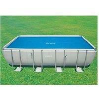 vidaXL Intex Solar Pool Cover Blue 476X234 Cm Polyethylene Blue