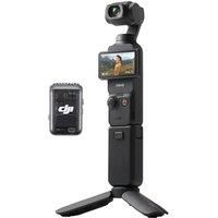 DJI Osmo Pocket 3 Creator Combo, Vlogging Camera with 1/'/' CMOS & 4K/120fps Video, 3-Axis Stabilization, Face/Object Tracking, Fast Focusing, Mic Included for Clear Sound, Small Camera for Photography