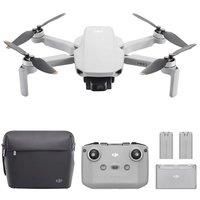 DJI Mini 4K Fly More Combo, Drone with 4K UHD Camera for Adults, Under 249 g, 3-Axis Gimbal Stabilization, 10km Video Transmission, Auto Return, 3 Batteries for 93-Min Max Flight Time, QuickShots