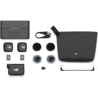 DJI Mic Mini (2 TX + 1 RX + Charging Case), Ultralight, Detail-Rich Audio, 48h Use, Noise Cancelling, Automatic Limiting, Wireless Microphone for Camera/iPhone/Android, Vlog, Streaming
