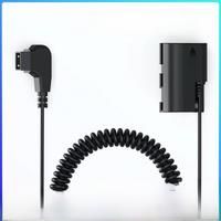 SmallRig D-TAP to LP-E6NH Dummy Battery LP-E6NH Coiled Power Cable for Canon R5/R5 C/R6/R7/R/5D II/III/IV/6D II/7D II/60D -4252
