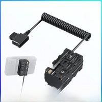 SmallRig D-Tap to Dual-Sided NP-F Dummy Battery, with USB-C, DC Port, LED Display, for Monitor