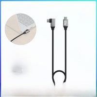 SmallRig USB4 40Gbps USB-C Cable Straight to Angled 240W Fast Charging & 40Gbps Data Transfer for iPhone Laptops Cameras 60/35cm