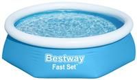 Bestway Round Inflatable Garden Kids Fast Set Paddling Swimming Pool - 8ft x 24"