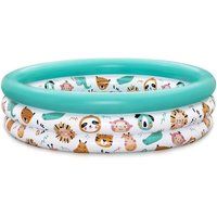Bestway Safari Pals Kids Paddling Pool, Inflatable Paddling Pool, Kiddie Pool