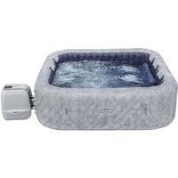 Lay-Z-Spa San Francisco HydroJet Pro Inflatable Hot Tub, Grey