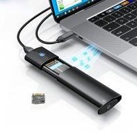 M.2 NVME TO USB 3.2 Enclosure Type C Storage Case SSD External Adapter 10GBPS