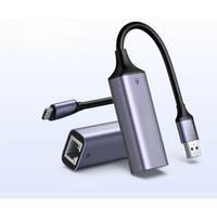 UGREEN USB C Ethernet Adapter, 2.5Gbps High-Speed Network Adapter for Gaming, RJ45 Gigabit LAN Adaptor, Compatible with Thunderbolt 3 Mac, Windows, MacOS, iOS, Tablet, iPad, iPhone 15 Pro, Switch