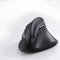UGREEN Ergonomic Vertical Mouse, 2.4GHz Wireless or Bluetooth, 1000/1600/2000/4000DPI, 5 Buttons, Connects Up to 3 Mac/PC Computers, 75° Ergonomic Angle, Windows, MacOS, Linux, Chrome OS, Android