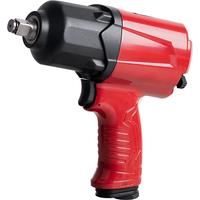 AEROPRO 1/2" Drive Air Impact Wrench Max 1100FTLBs Torque Air Shock Output Adjustable Power Twin