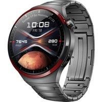 HUAWEI Watch 4 Pro Space Edition, Aerospace-Grade DLC Titanium, Up to 21 Days Long Battery Life, eSIM Cellular Calling, Free Diving Up to 30 Meters, Compatible with iOS & Android