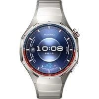 HUAWEI WATCH GT 6 Pro GPS 46mm Smart Watch, 1.47/'/'AMOLED Touchscreen, up to 21 days battery life, Pro-level Cycling, 100+ Sports Mode, iOS & Android, ECG Analysis, All-day Health Monitoring, Titanium