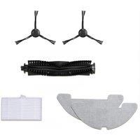 Robot Vacuum Accessories Set for Honiture Airzeen R7 Laresar P10 1 Main Brush, 2 Side Brushes, 1