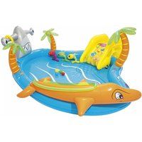 Bestway Inflatable Kids Water Play Center - Sea Life Paddling Pool with Multiple Activities